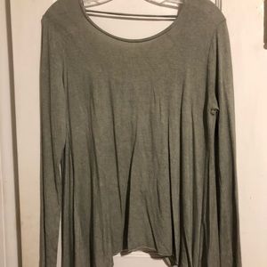 BKE open back long sleeve